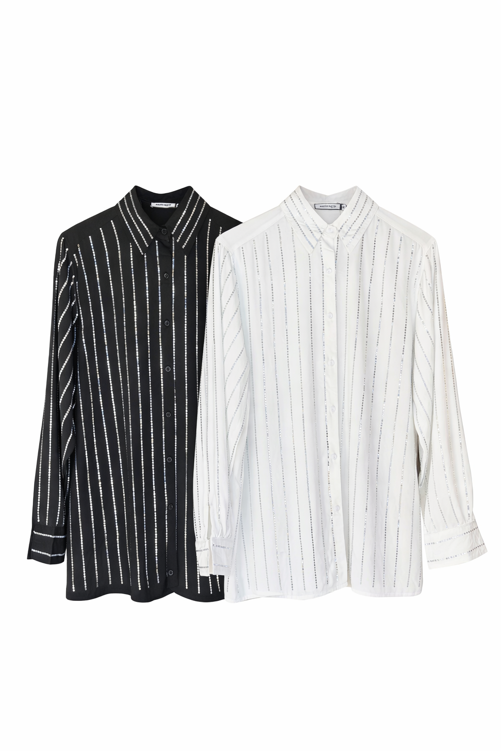 Camisa Oversised Strass