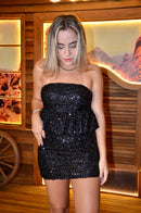 Cropped Paetê Balonê