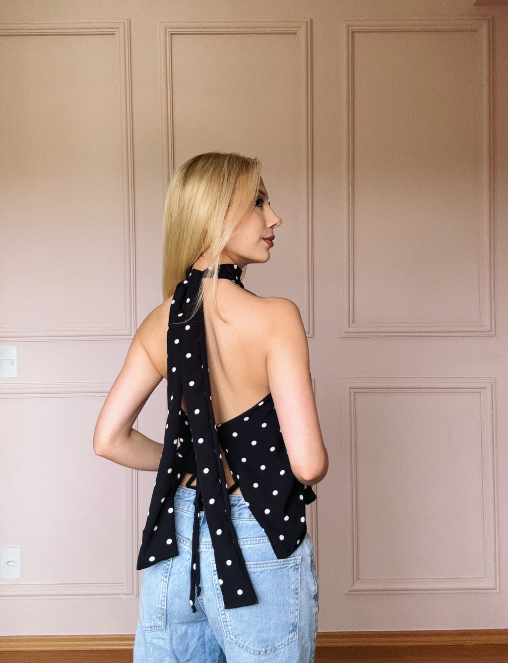 Blusa Zora Poá