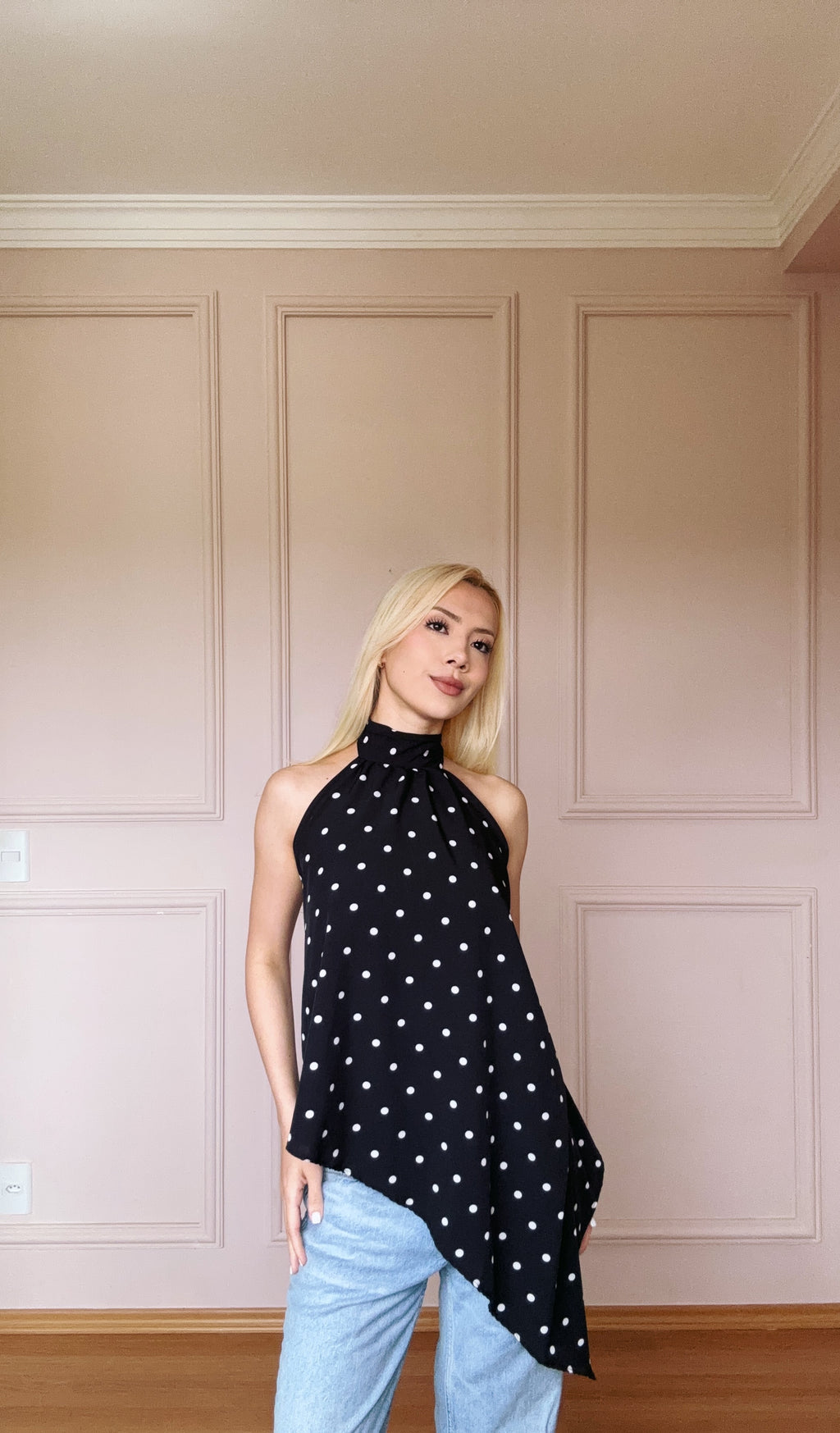 Blusa Zora Poá