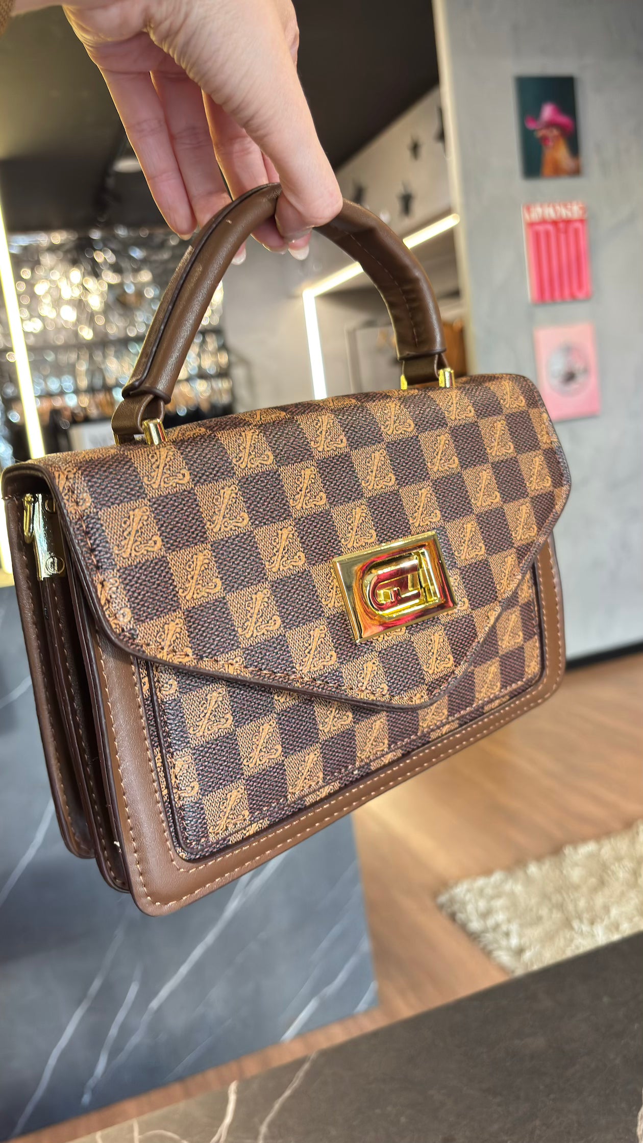 Bolsa monograma