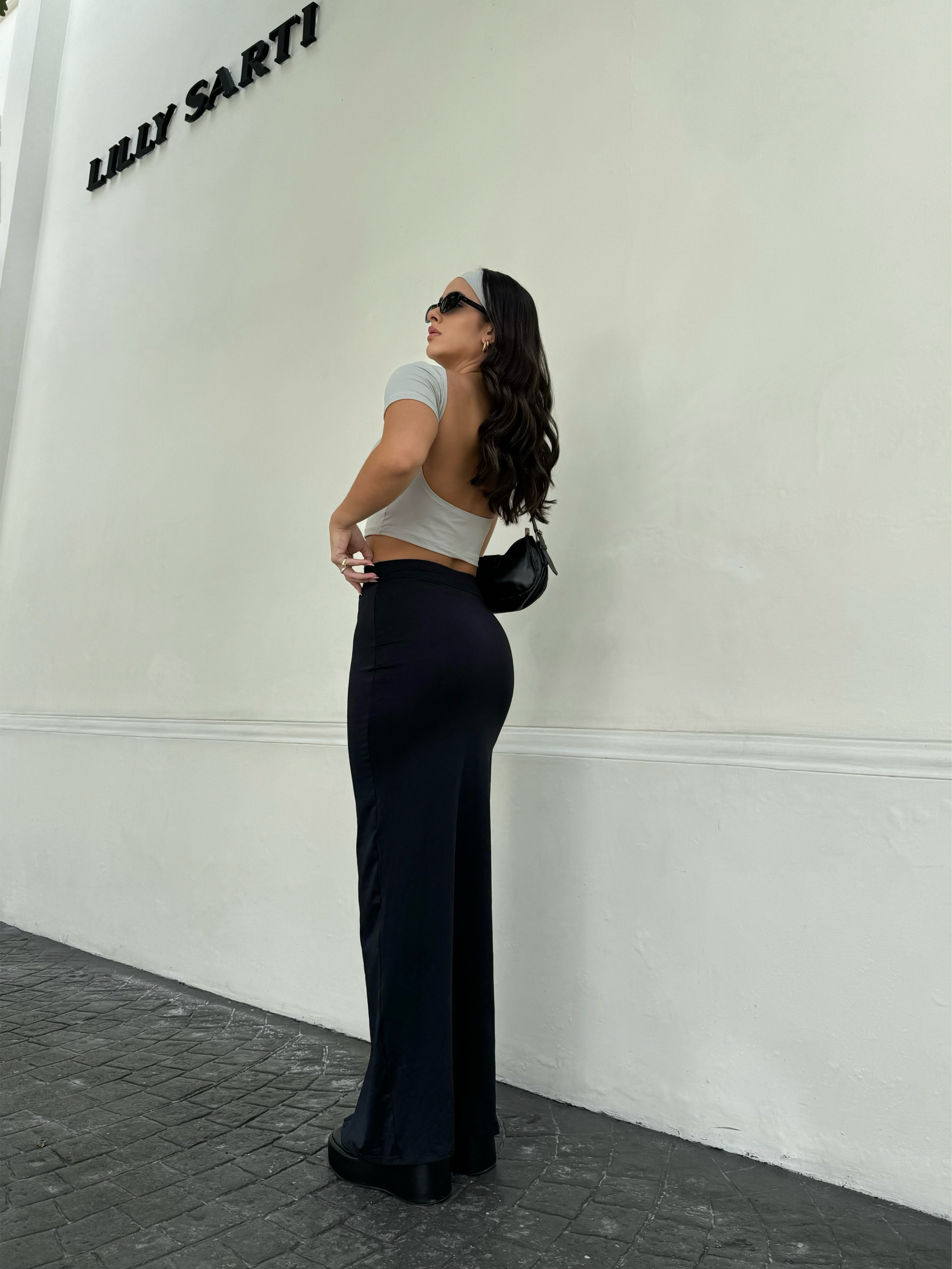 Cropped Poliamida Faixa