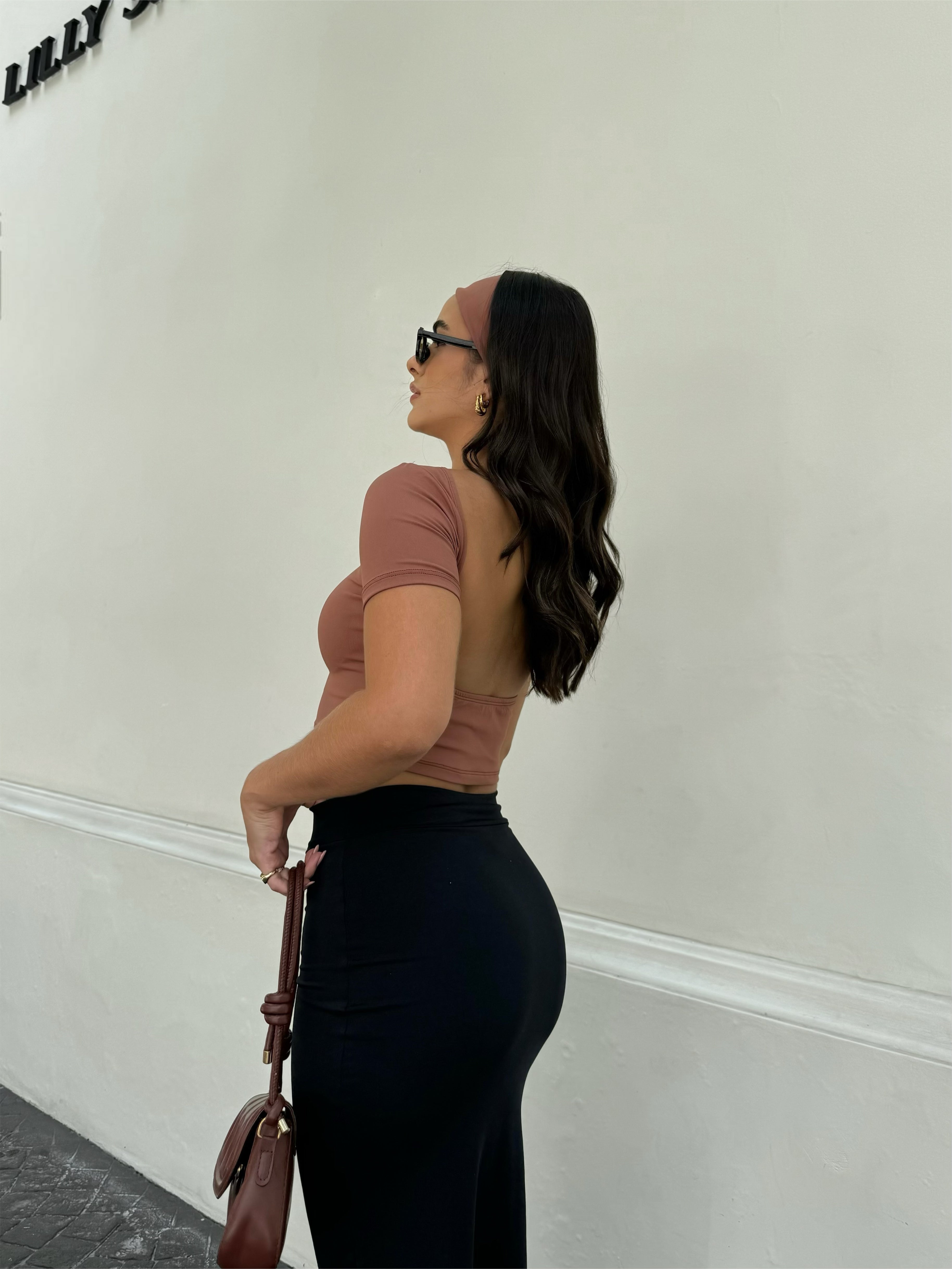Cropped Poliamida Faixa