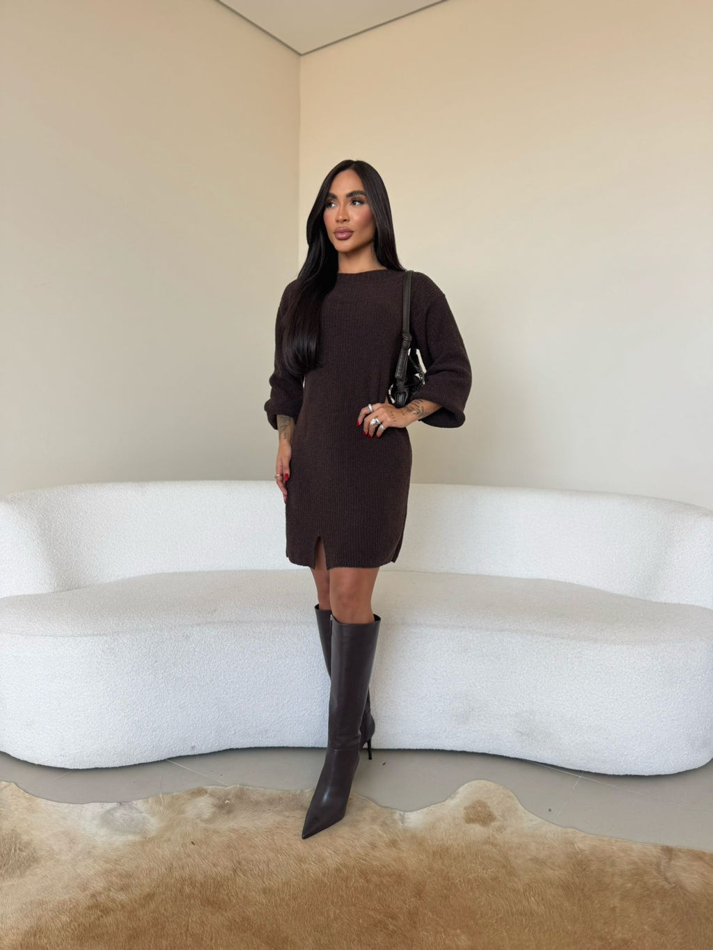 Vestido tricot Mirella