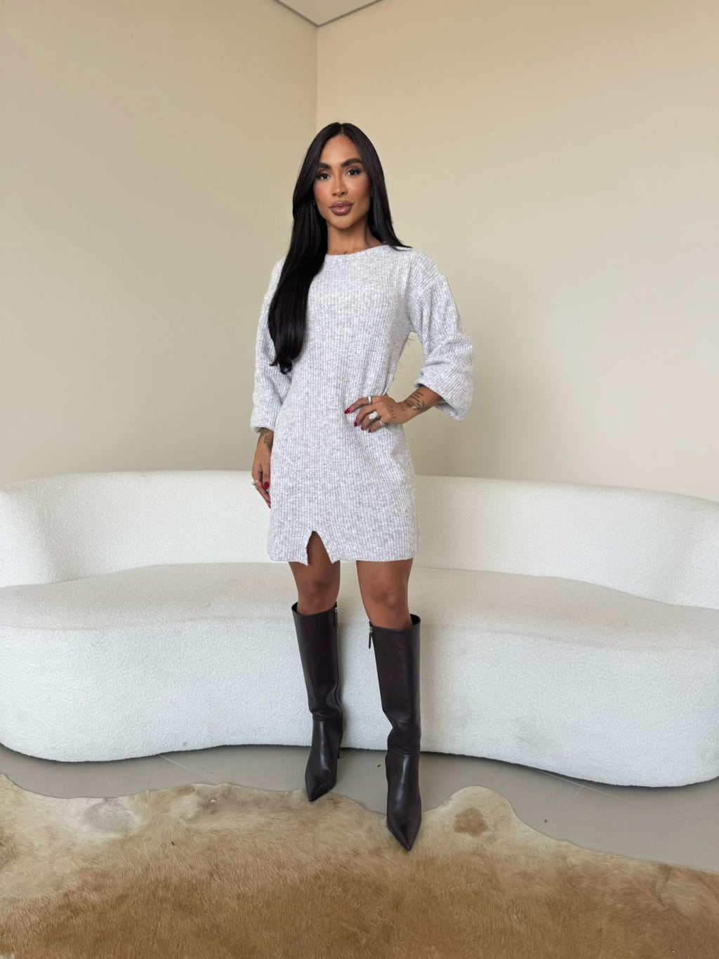 Vestido tricot Mirella