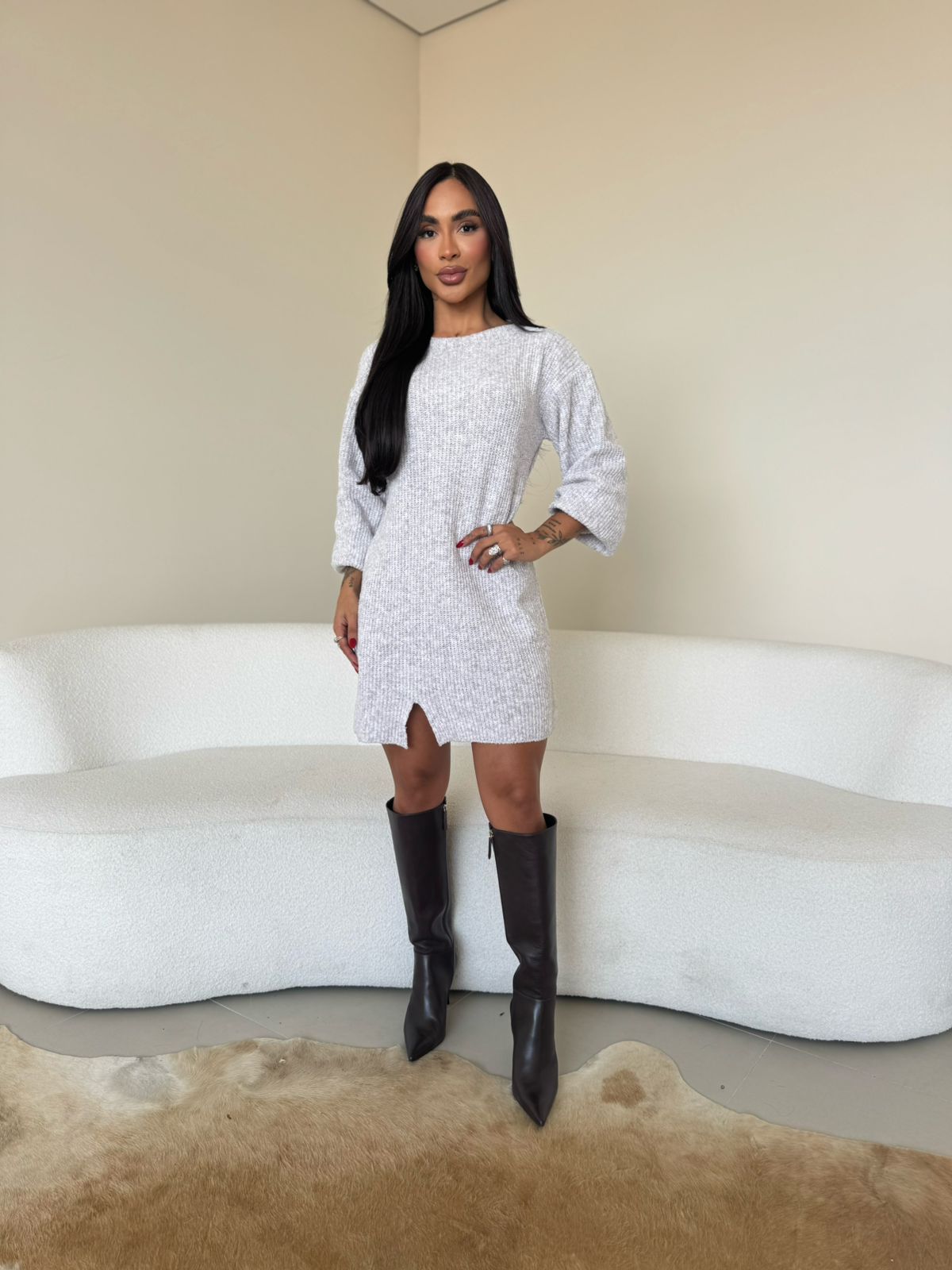Vestido tricot Mirella