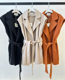 Colete Lã Batida Snow