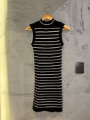 Vestido Modal Listrado