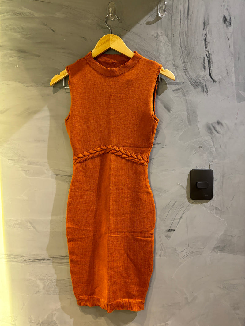 Vestido Modal Terracota