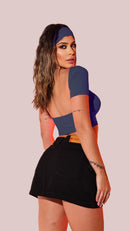 Cropped Poliamida Faixa