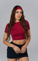 Cropped Poliamida Faixa