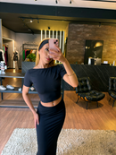 Cropped Poliamida Faixa