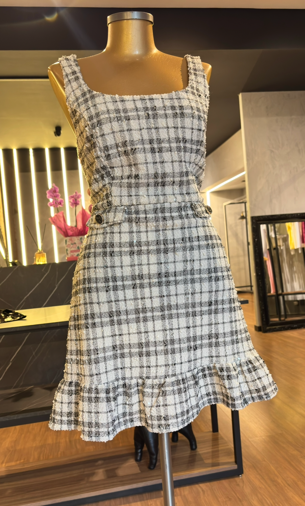 Vestido Tweed