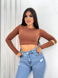 Cropped Poliamida