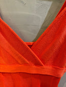 Vestido modal acetinado