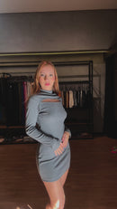 Vestido Sasha Canelado Premium